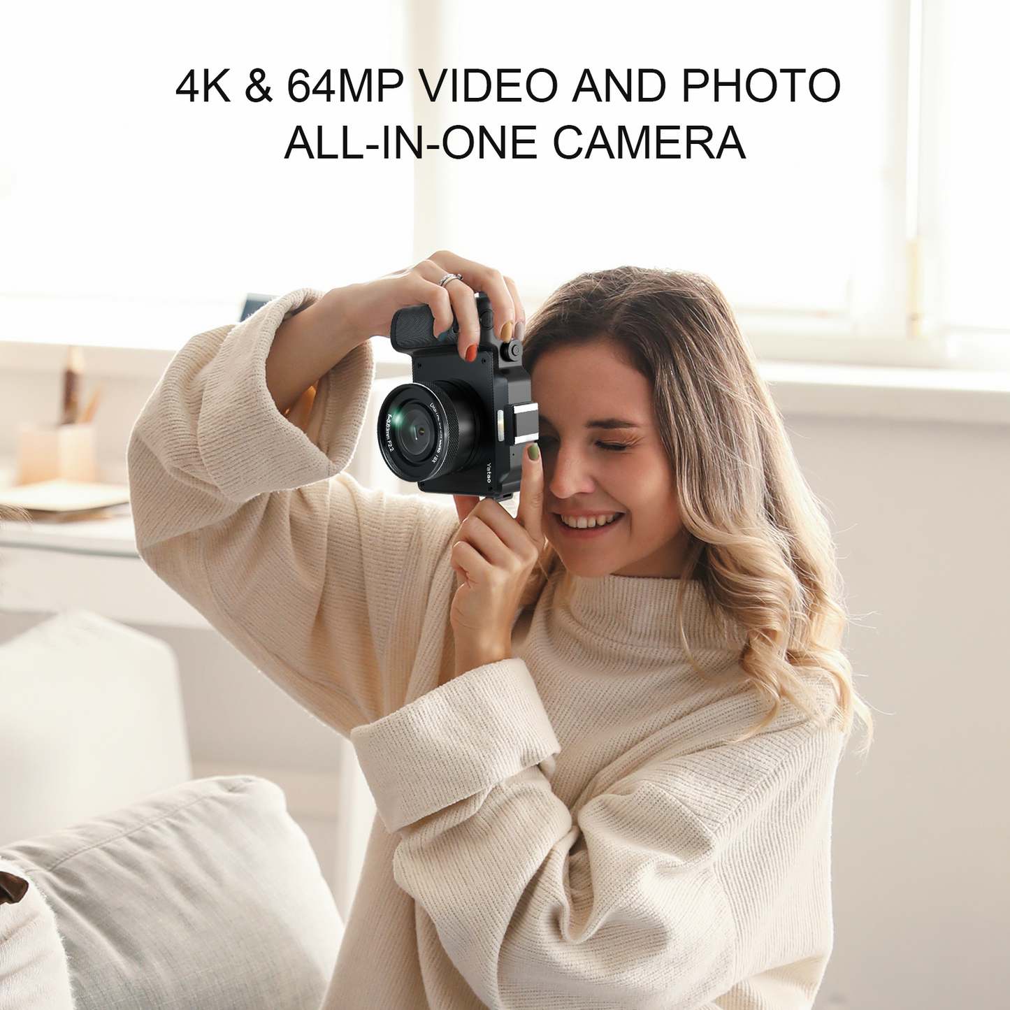 Yatao 4K & 64MP Digital Camera-Kit2