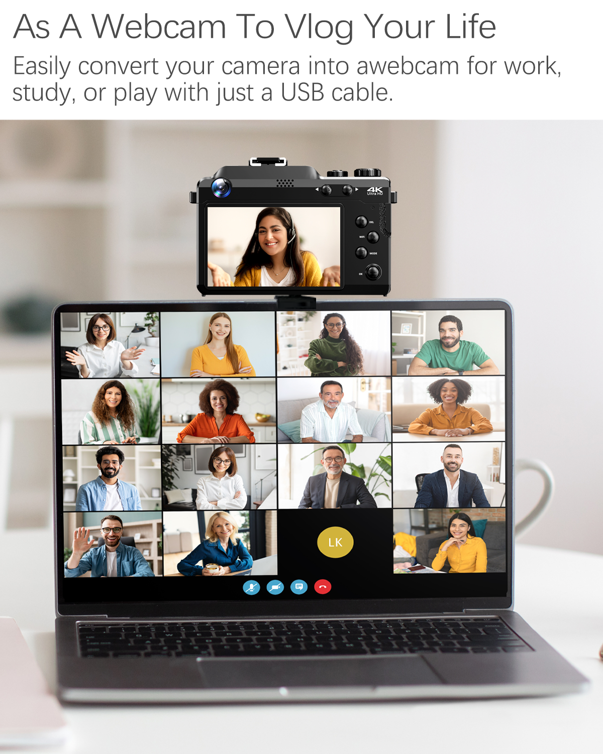 Yatao 4K & 64MP Digital Camera-Kit1