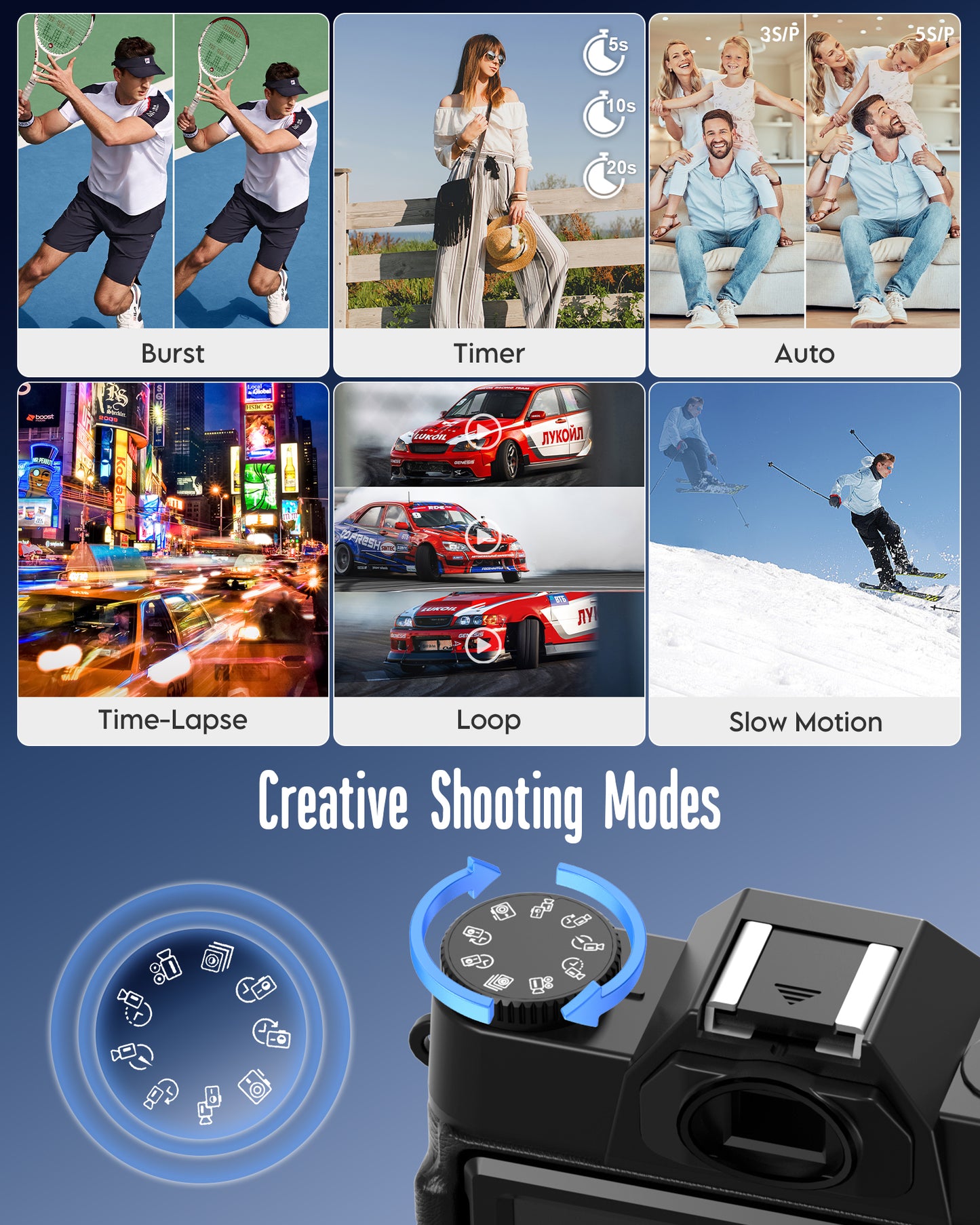 Yatao 6K Digital Camera Bundle