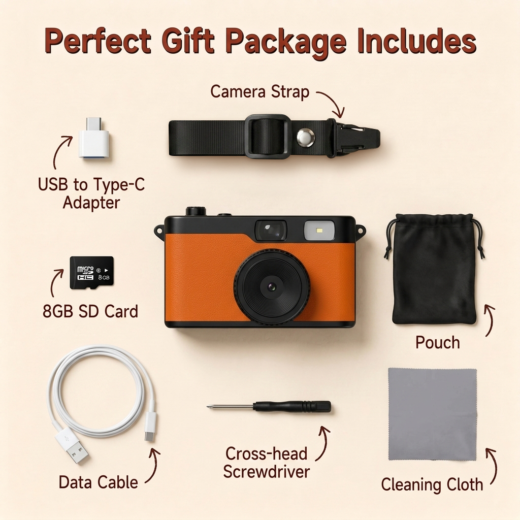 Yatao Screenfree Digital Camera